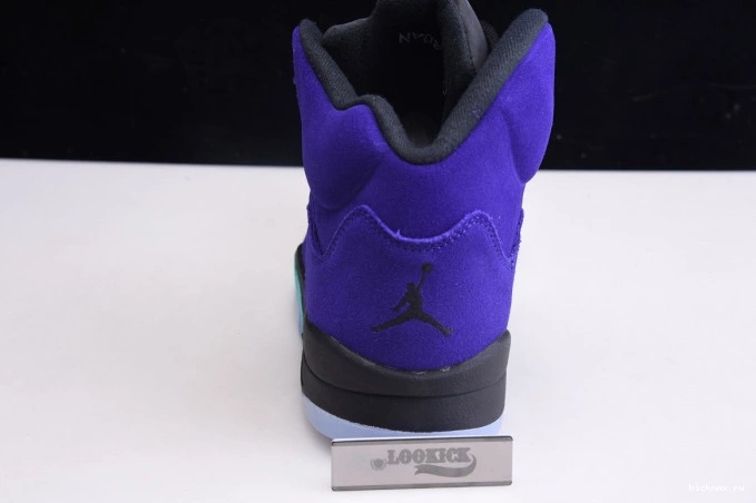 Rep MAX 136027-500 Retro Air Jordan Alternate 5 Grape 0715